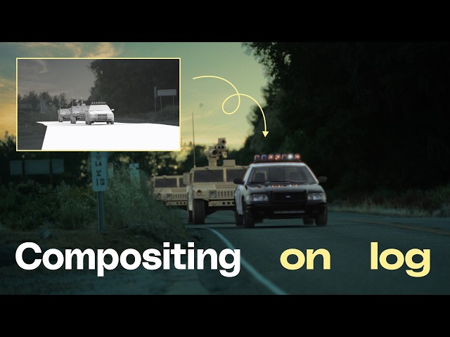 Composite VFX on LOG footage in After Effects
