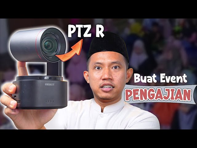 Kamera PTZ untuk Live Stream Pengajian - Obsbot Tail 2 Review Laiqul