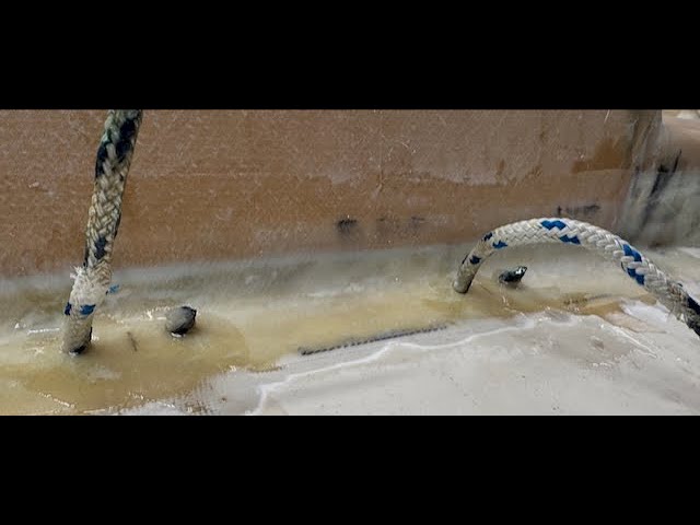 More and better padeyes for the dead pedal.