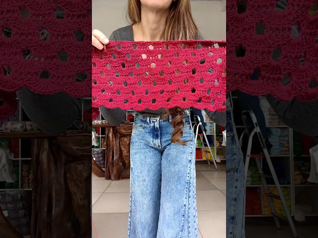 Avance del próximo tutorial en crochet.....les gusta el punto? Ya lo conocen?