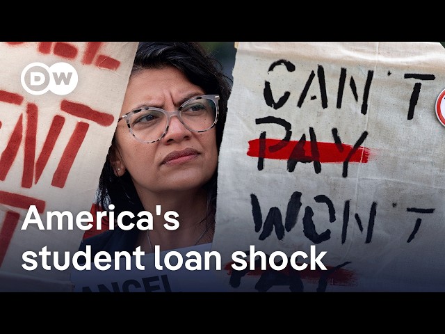 Why 9.5m Americans are defaulting on their student loans | DW News