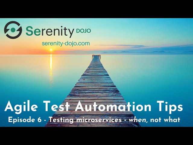 Don't Make This Common Mistake! Learn How You Should Be Testing Your Microservices |Serenity Dojo TV