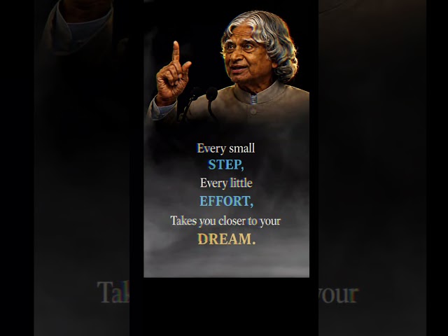 Motivational Quotes || Apj Abdul Kalam Quotes In English #shorts #motivation #quotes #viral