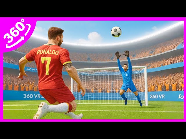 Experiencia GOALKEEPER VR 360° | Detiene 10 penaltis | Fútbol inmersivo en primera persona