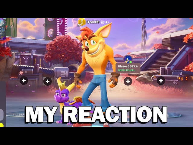 REACTION: Crash Bandicoot & Spyro The Dragon Coming To Fortnite!
