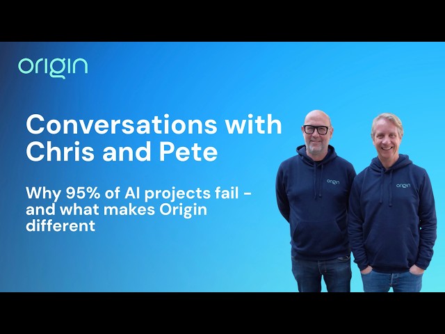 Conversations with Chris and Pete: Why 95% of AI projects fail