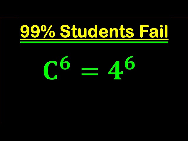 Solving a 'Harvard' University entrance exam | Find c?
