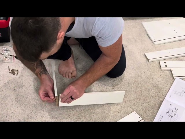 Unboxing & Assembling the SUPERJARE Vanity Desk