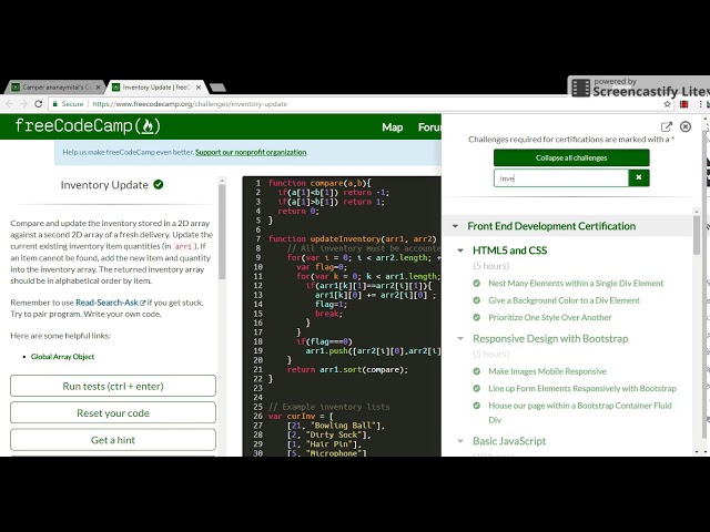 Video support for Issue #15864 in FreeCodeCamp's Github repo