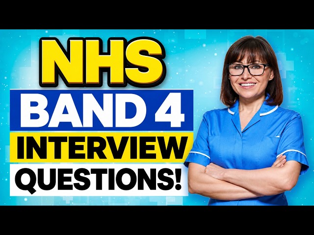 NHS BAND 4 INTERVIEW QUESTIONS & ANSWERS | How to PREPARE for an NHS BAND 4 INTERVIEW!