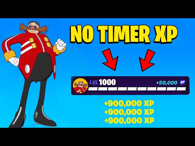 NEW *AFK* No TIMER XP MAP TO LEVEL UP FAST on Fortnite Chapter 7 Season 4 (110,000 XP!)