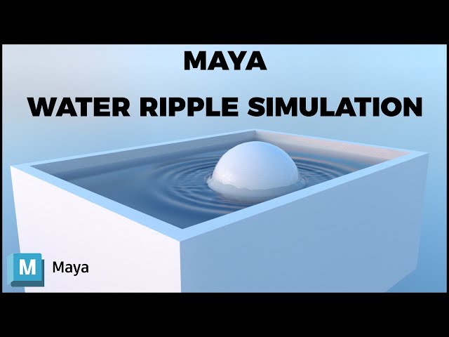 Master Maya's Water Ripple Simulation Technique