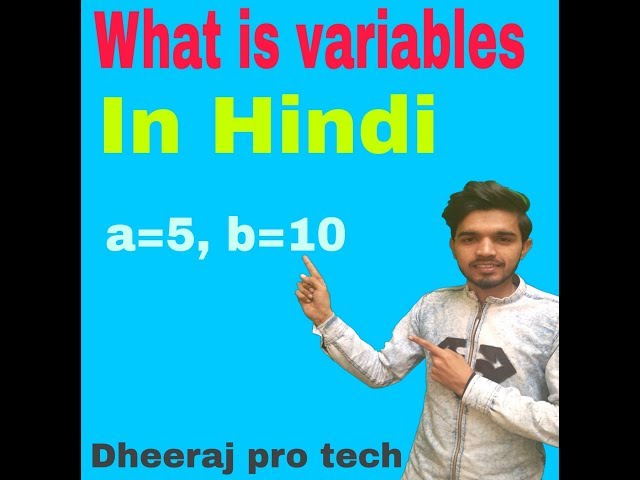 Variable in Python in hindi || Easy Way || Python 3 ||Python Programming Tutorials