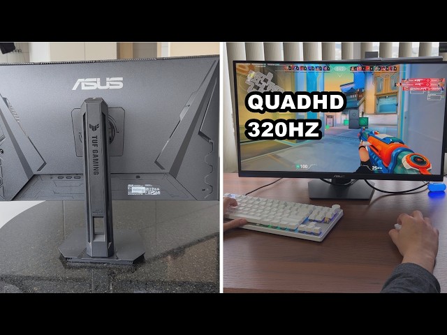 Monitor ASUS TUF Quad HD 320Hz IPS: Increíble relación calidad-precio