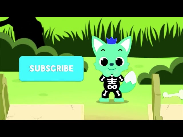 Pinkfong In The Graveyard Halloween Subscribe Intro Logo Effects Sponsored By Klasky Csupo 2001
