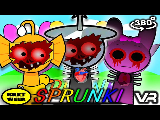 BEST Week 360VR🔍Find BEST MONSTERS 360VR | Incredibox Sprunki 360VR | Best Compilation week.