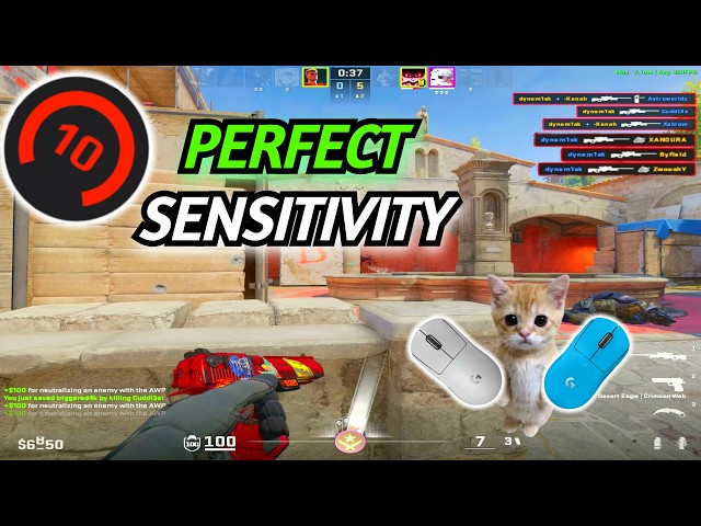 How to Find Your Perfect Sensitivity in CS2 & Improve Mouse Control