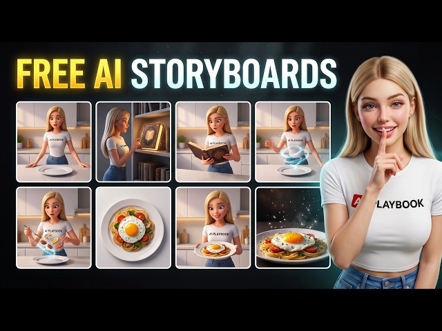 Create Cinematic Storyboard Videos with AI (100% FREE)