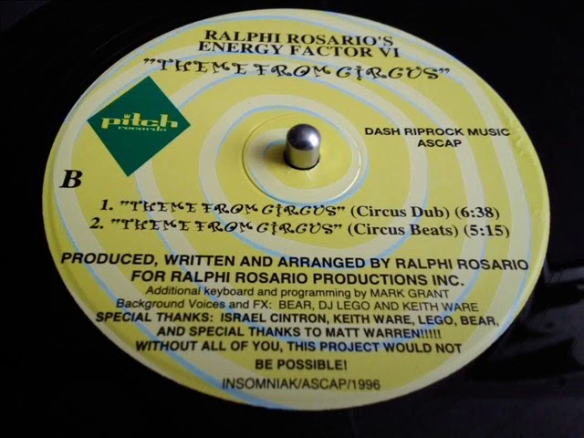 RALPHI ROSARIO'S VS. ENERGY FACTOR 6- THEME FROM CIRCUS  [EXTENDED CIRCUS]
