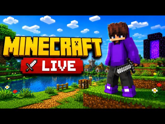 Minecraft PUBLIC SMP with Girl Gamer  ⚔️ Minecraft Live