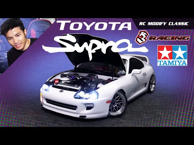 RC Modify S1 28 | White Toyota Supra MK4 - RC Car