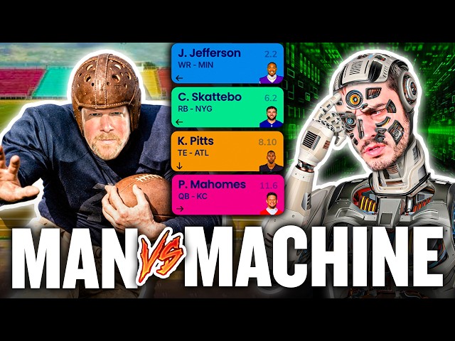 Man vs. Machine: 2026 Fantasy Football Rankings Showdown