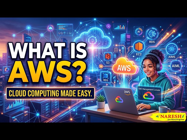 What is AWS? Explained for Beginners in Simple Words. | AI Jobs 2026  |  AWS |  Naresh IT