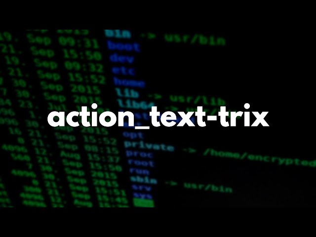 How to use the new action_text-trix gem