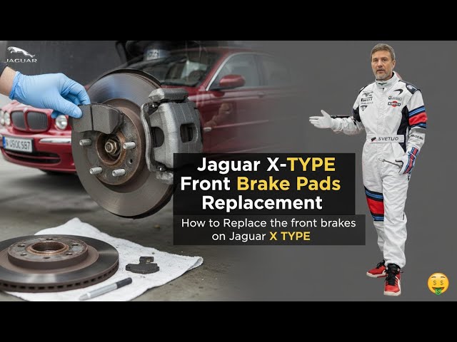 How to Replace Front Brakes on Jaguar X-TYPE (DIY Tutorial)
