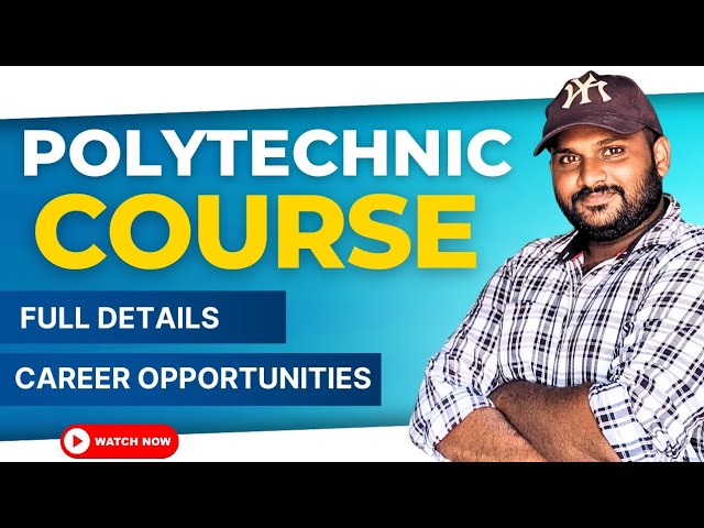 What is Polytechnic Course?? // Full Details Explained //What after 10th? // @backlogsbabai1797