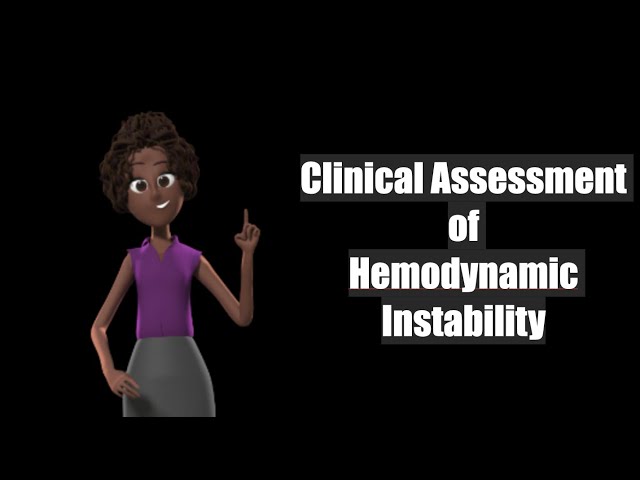 Clinical Assessment of Hemodynamic Instability
