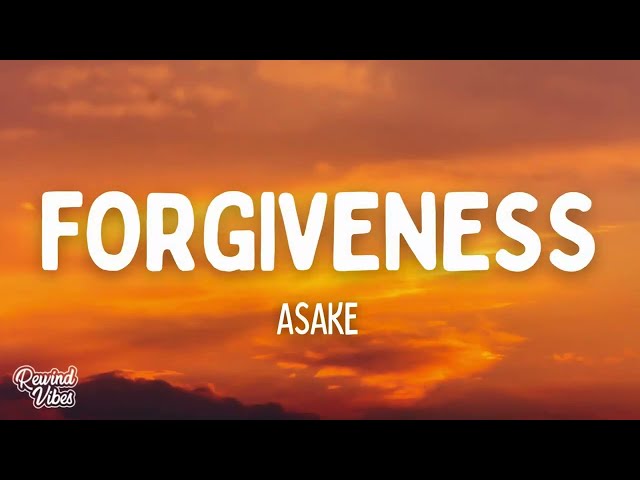 Asake - Forgiveness (Lyrics)
