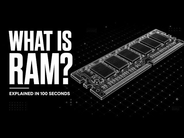 What Is RAM? How Computer Memory Actually Works (100 Seconds)
