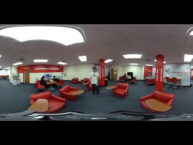360 Video Tour Series - Sean Presents The Learning Commons at the Jennings Library