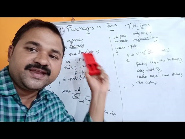 USER DEFINED PACKAGES in java || Packages in java
