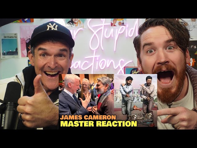 James Cameron Complimenting SS Rajamouli | RRR | REACTION!!