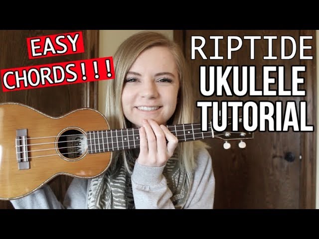 Riptide - Vance Joy | EASY UKULELE TUTORIAL