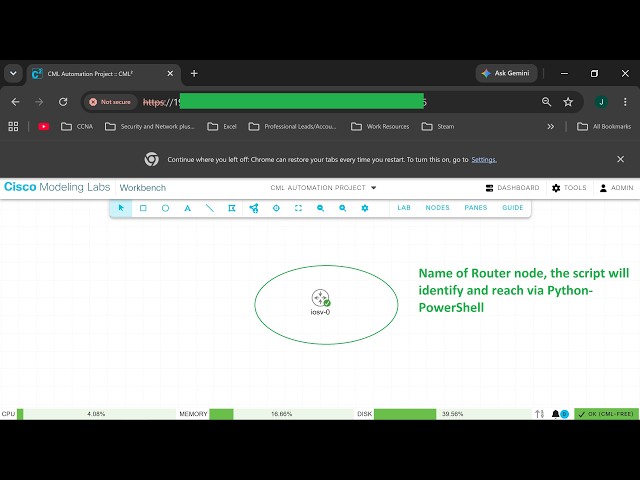 Automating Cisco Modeling Labs (CML) with Python | CML API Lab Automation 9-4