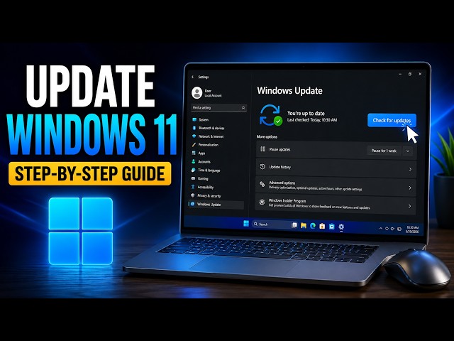 How to Update Windows 11 to the Latest Version (2026) | Complete Step-by-Step Guide