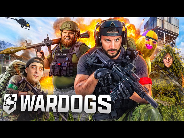 🔴 LIVE - FIRST TIME PLAYING WARDOGS W/ THEBURNTPEANUT, HUTCHMF, TIMTHETATMAN & CLOAKZY! 🔥