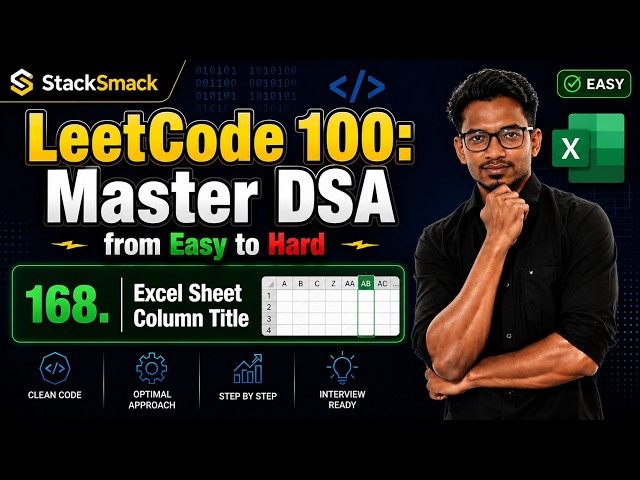 "LeetCode 168.Solved!"Excel Sheet Column Title | Number to Excel Column | Java Solution #explore