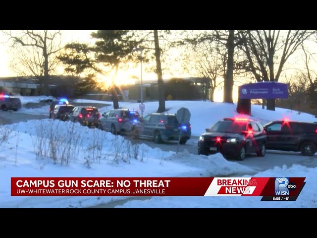 Rock County deputies respond to shots fired call at UW-Whitewater at Rock County