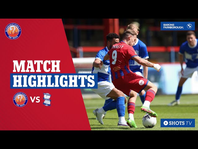 MATCH HIGHLIGHTS: Birmingham City (H)