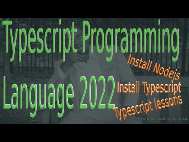 Take a Journey In Learning Typescript Programming Language 2022
