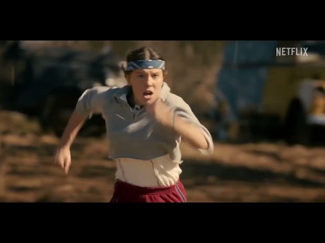 Eleven training | Stranger things 5 | Clip | Millie bobby brown