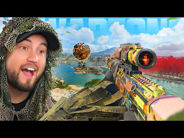 I Built the #1 STEALTH Ghillie Sniping Setup in Warzone!