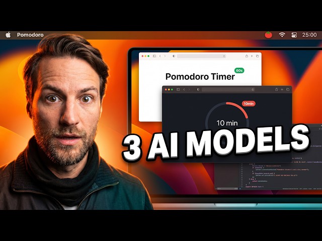 3 AI Models Build a Landing Page — 60 Seconds vs 10 Minutes