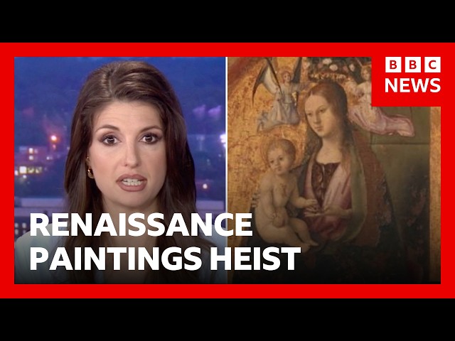 Four 'extraordinary' Renaissance paintings stolen from Italian museum | BBC News