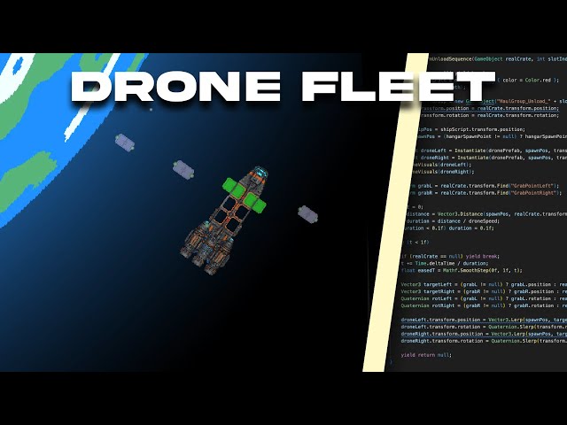 My Game Was a Lie, So I Added a Drone Fleet