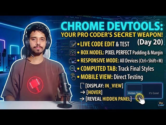 Chrome DevTools Tutorial in Bangla: Pixel Perfect CSS Debugging and Box Model Guide